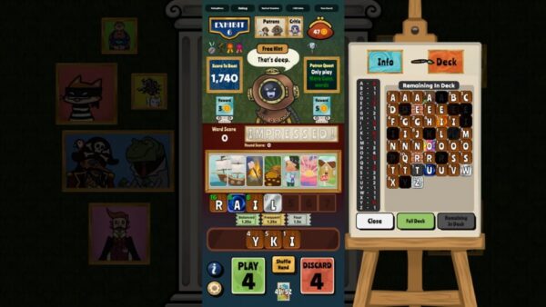 Scriver: A Word Game screenshot