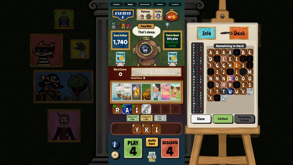 Scriver: A Word Game screenshot