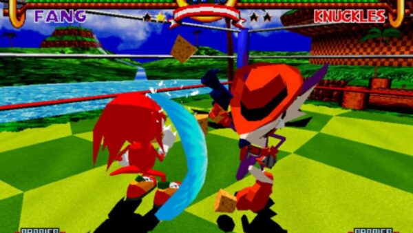 Sonic the Fighters screenshot