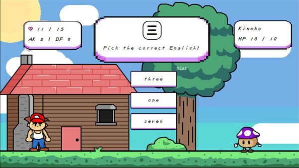 Kanji RPG screenshot