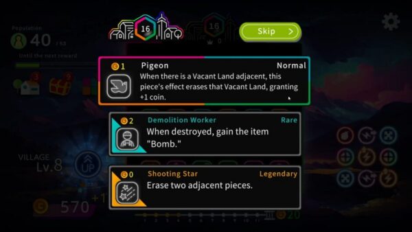 Neon Village screenshot