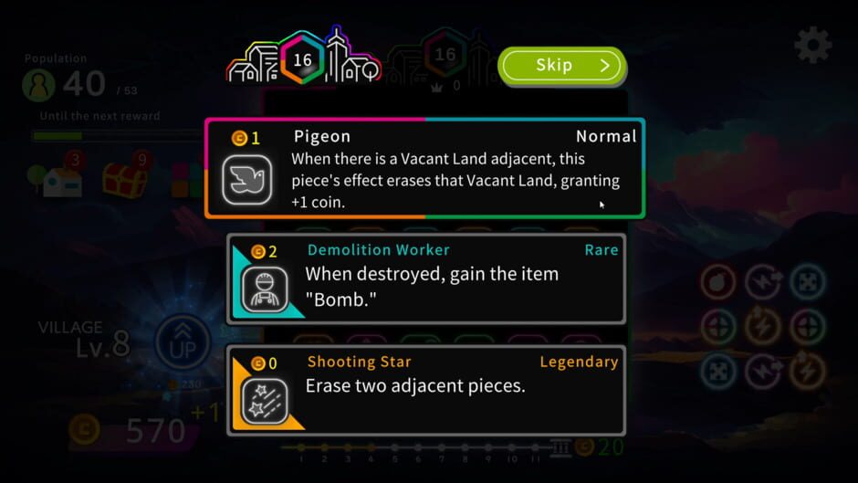 Neon Village screenshot