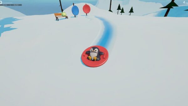 Sledding Game screenshot