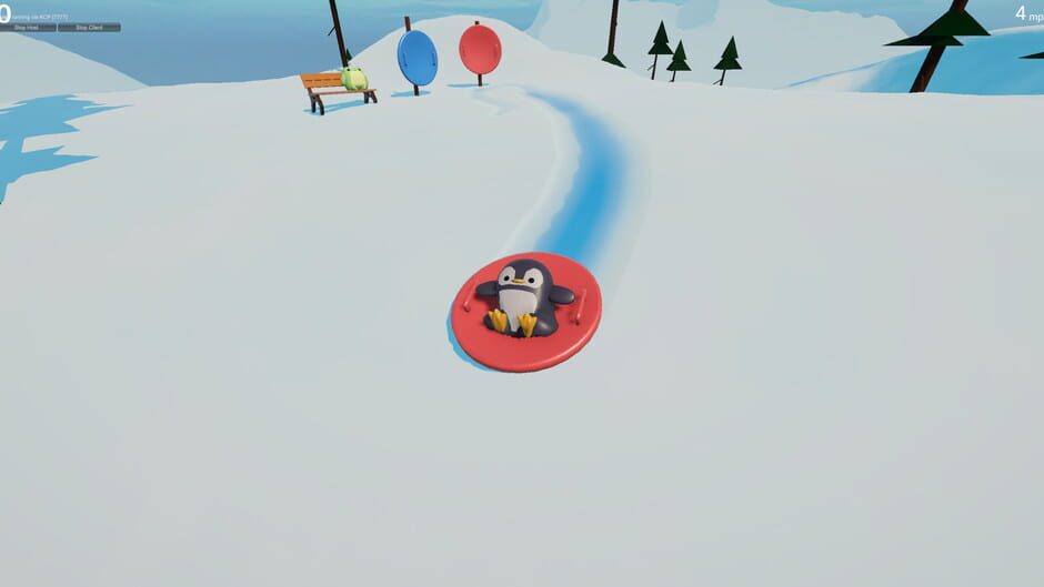 Sledding Game screenshot