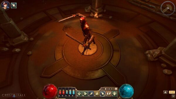 Crystalfall screenshot