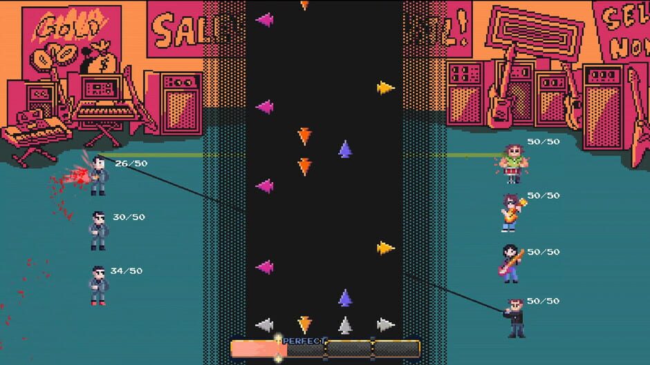 Rock Quest: A Rhythm Adventure screenshot