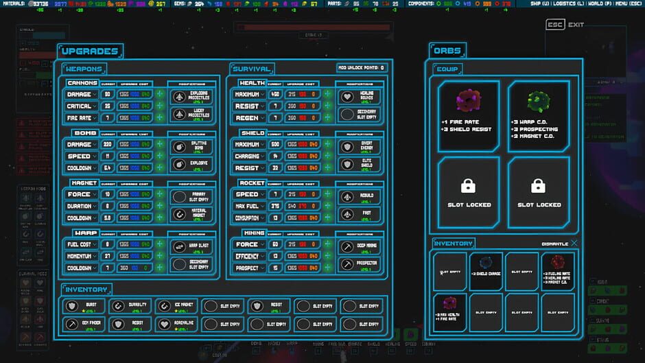 Spacerocks screenshot