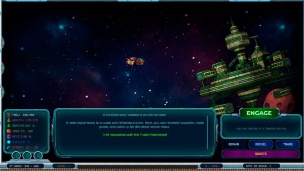 Stellar Freight: Echoes of the Void screenshot