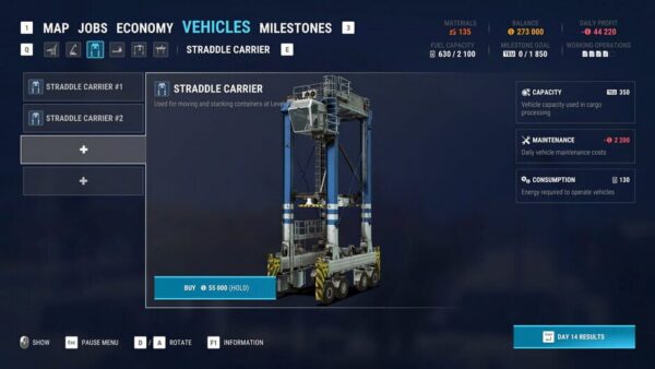Docked screenshot
