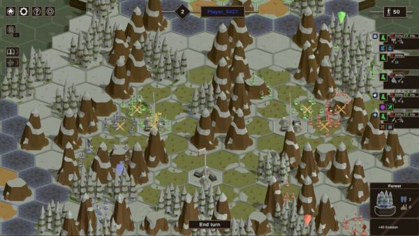 Tabletop Fantasy War screenshot