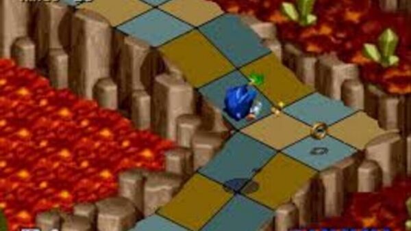 Sonic 3D Blast screenshot