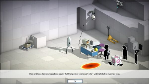 Bridge Constructor Portal screenshot