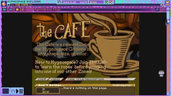 Hypnospace Outlaw screenshot
